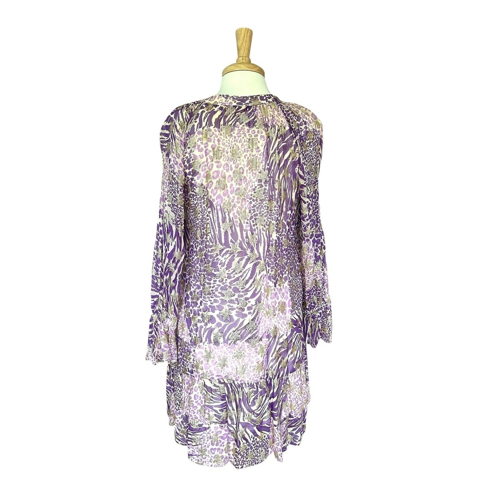 CIEBON Harriet Mini Fairy Whimsigoth Statement Metallic Star Animal Print S - Picture 2 of 9